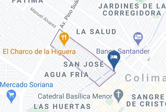 Colima Ima Centro - Hotel Colima Maps