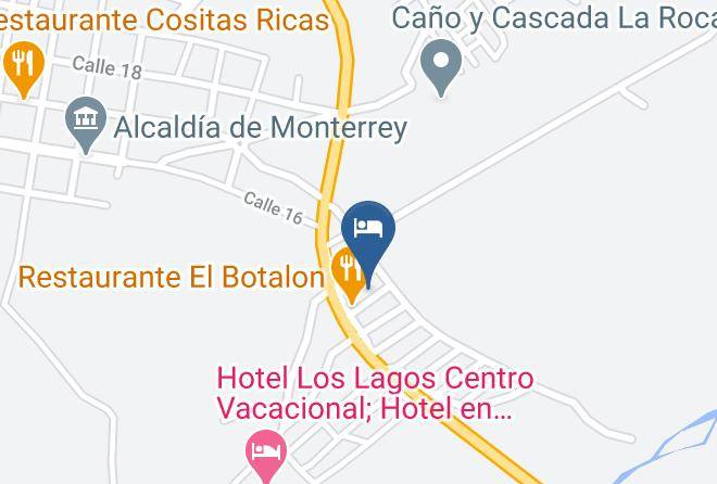 Monterrey - Hotel Colina De Guadalupe Maps