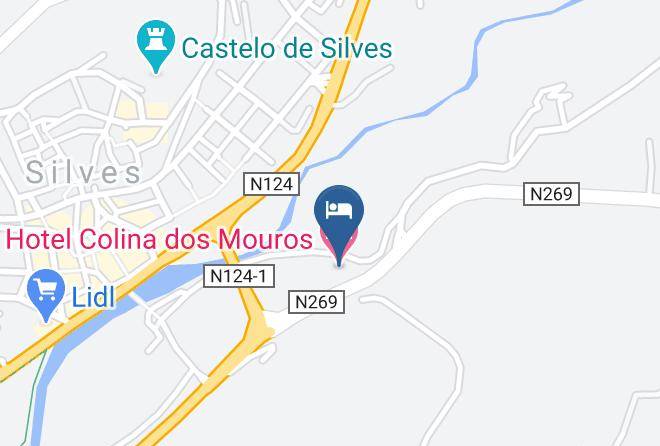 Silves - Hotel Colina Dos Mouros Maps