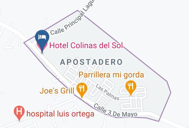 Maneiro - Hotel Colinas Del Sol Maps