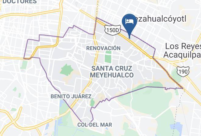 Iztapalapa - Hotel Colins Maps
