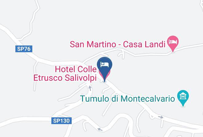 Siena - Hotel Colle Etrusco Salivolpi Maps