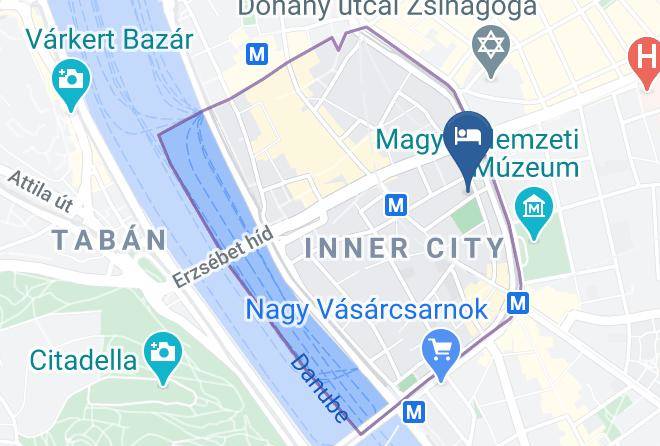 Budapest 5 Kerulet - Hotel Collect Budapest Maps