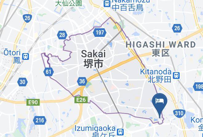 Sakai City Naka Ward - Hotel Collect Maps
