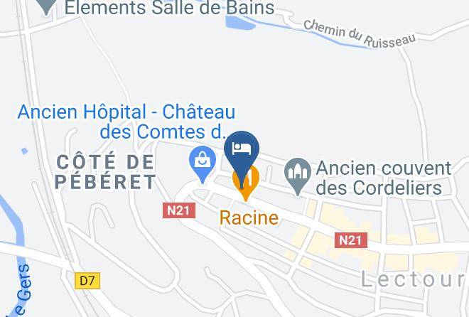 Gers - Hotel College Des Doctrinaires Maps