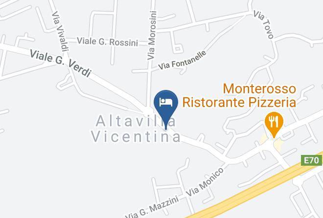Vicenza - College Valmarana Morosini Spa Maps