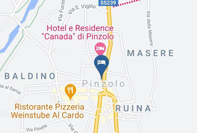 Trento - Hotel Collini Maps