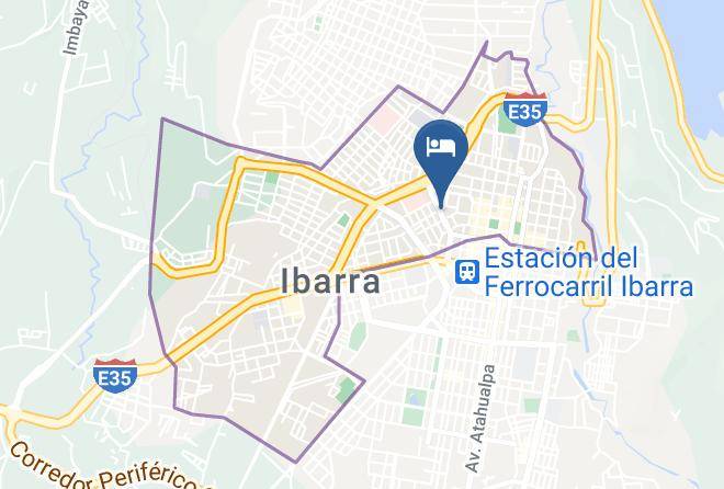 Ibarra - Hotel Colombia Confort Maps