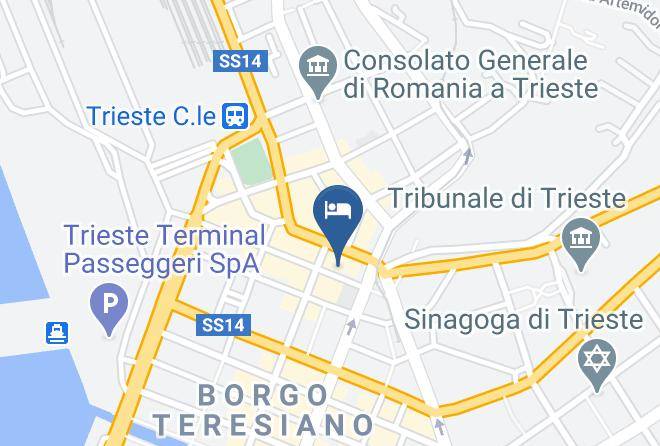 Trieste - Hotel Colombia Maps