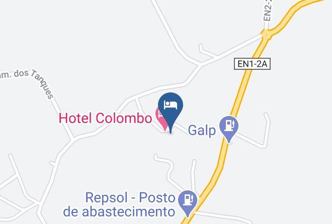 Vila Do Porto - Hotel Colombo Maps