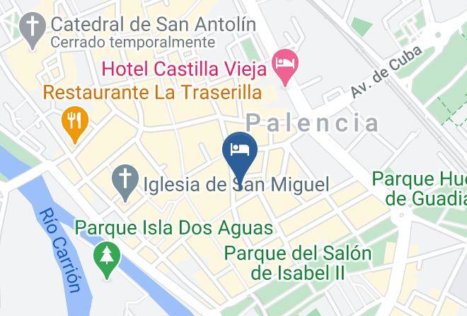 Palencia - Hotel Colon 27 Maps