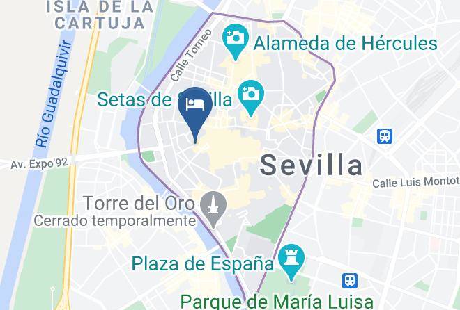 Seville - Hotel Colon Gran Melia Maps