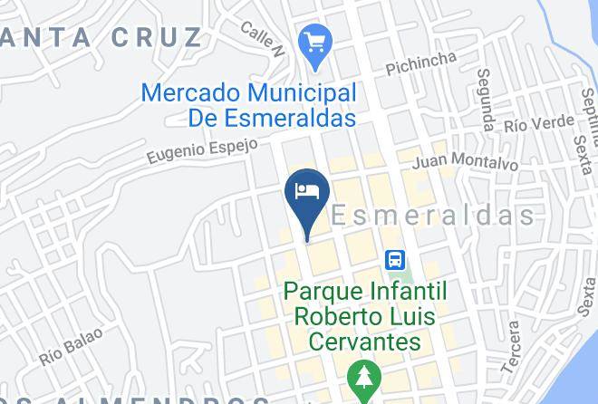 Esmeraldas - Hotel Colon Palace Maps