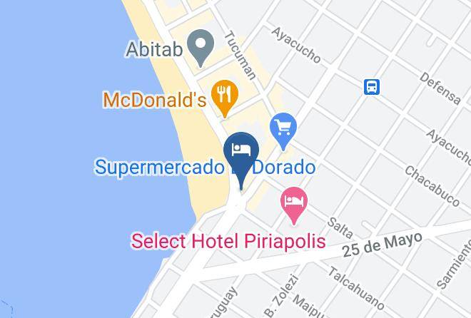 Piriapolis - Hotel Colon Maps
