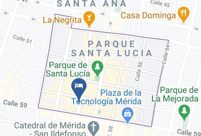 Merida - Hotel Colon Sa De Cv Maps