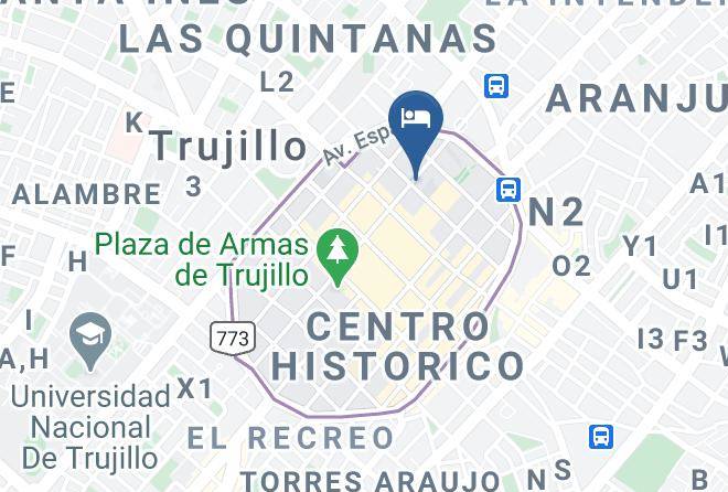 Trujillo - Hotel Colon Maps