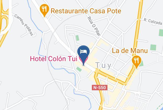 Hotel Colon Tuy S L Map