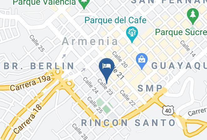 Armenia - Hotel Colonia Antigua Maps