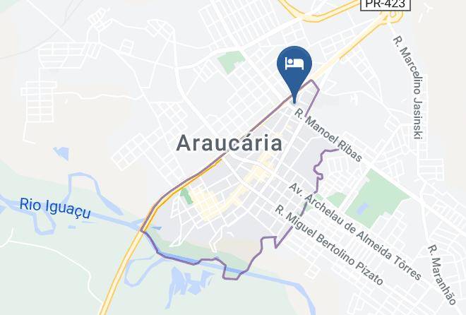 Araucaria - Hotel Colonia Maps
