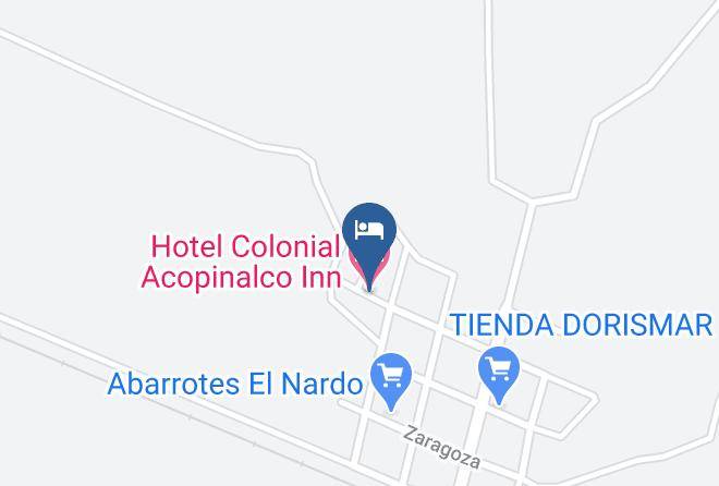 Apan - Hotel Colonial Acopinalco Inn Maps