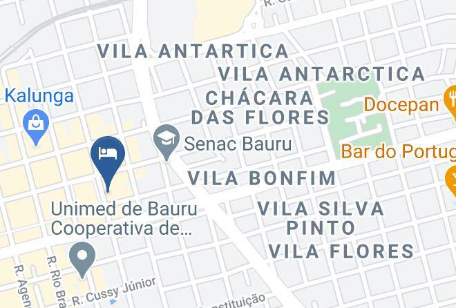 Bauru - Hotel Colonial Maps