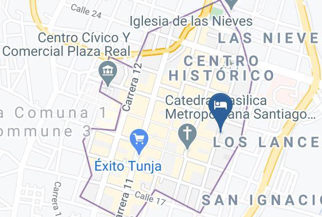 Hotel Colonial Bicentenario Map