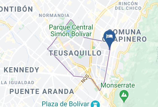 Bogota - Hotel Colonial Bogota Maps
