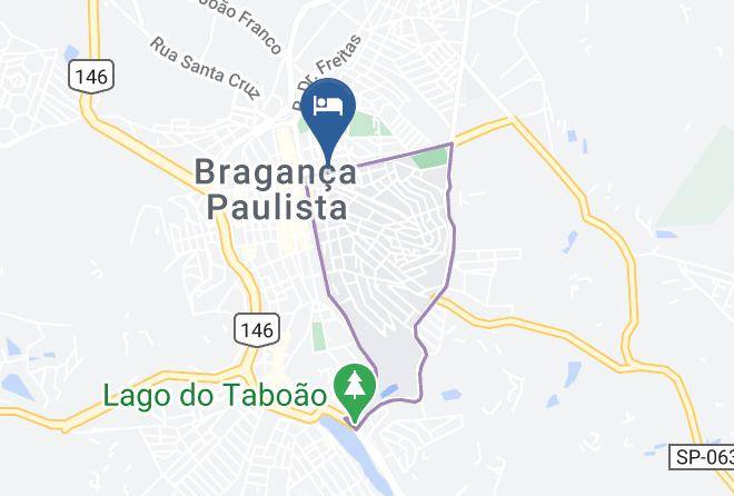 Braganca Paulista - Hotel Colonial Braganca Paulista Maps