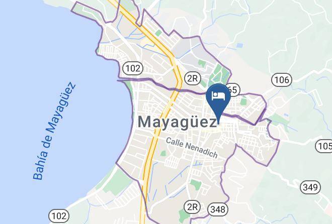 Mayaguez - Hotel Colonial Maps