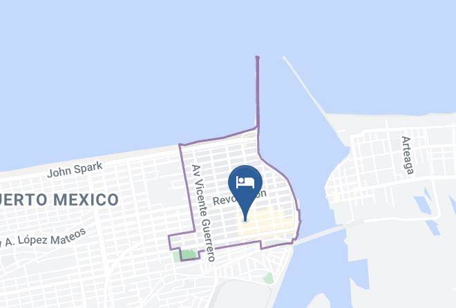 Coatzacoalcos - Hotel Colonial Maps