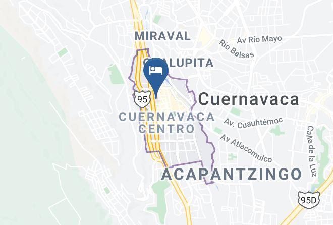 Cuernavaca - Hotel Colonial Maps