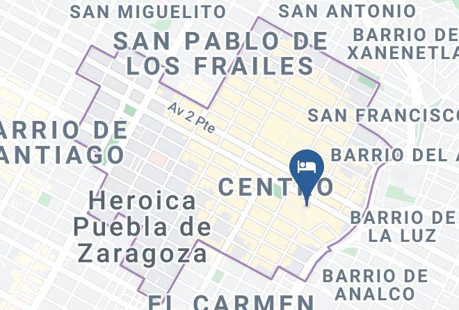 Heroica Puebla De Zaragoza Puebla - Hotel Colonial De Puebla Maps