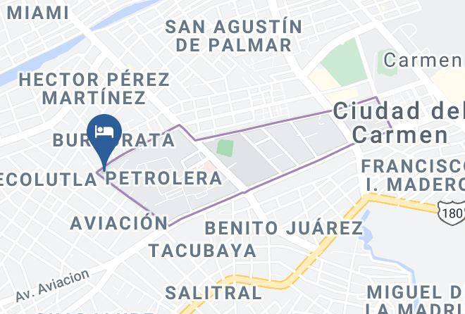 Carmen - Hotel Colonial Los Arcos Maps