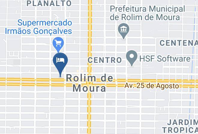 Rolim De Moura - Hotel Colonial Maps