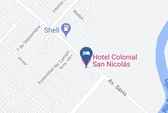 San Nicolas - Hotel Colonial San Nicolas Maps