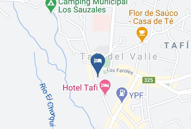 Tafi Del Valle - Hotel Colonial Tafi Del Valle Maps