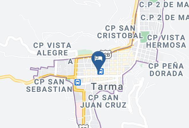 Tarma - Hotel Colonial Tarmeno Maps