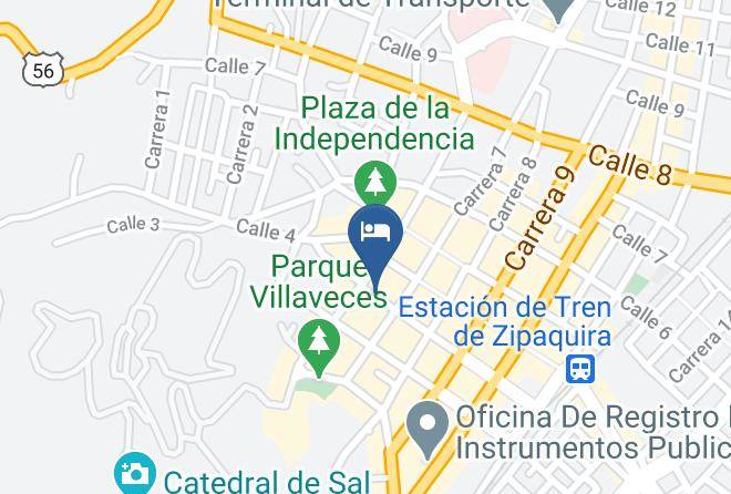 Zipaquira - Hotel Colonial Zambrano Maps