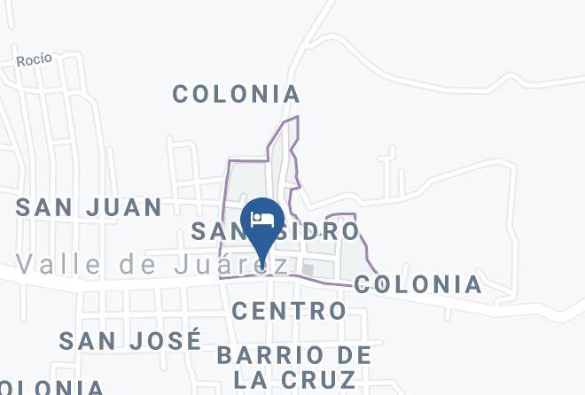 Zinapecuaro - Hotel Colonial Maps