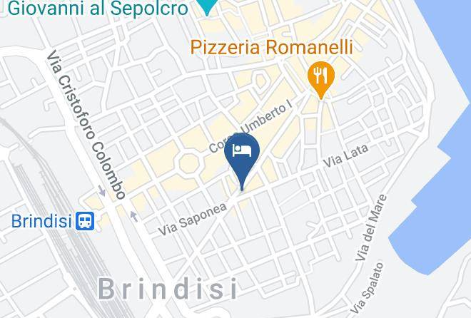Brindisi - Hotel Colonna Maps