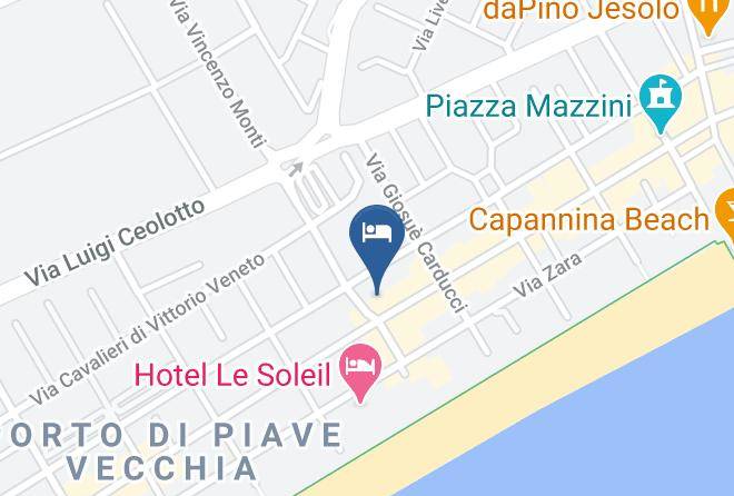Venice - Hotel Colonna Jesolo Maps
