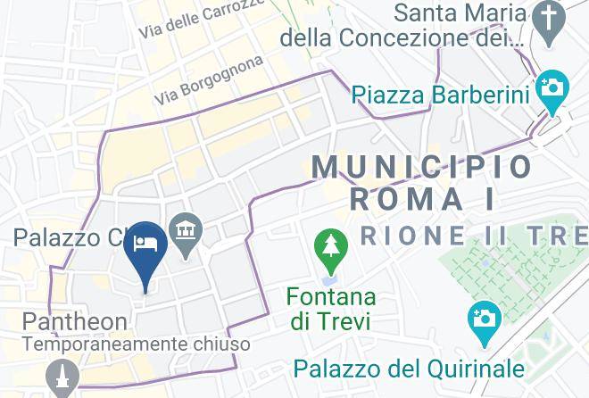 Rome - Colonna Palace Hotel Maps