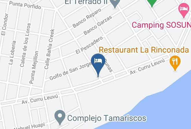 San Antonio Oeste - Hotel Colonos Maps