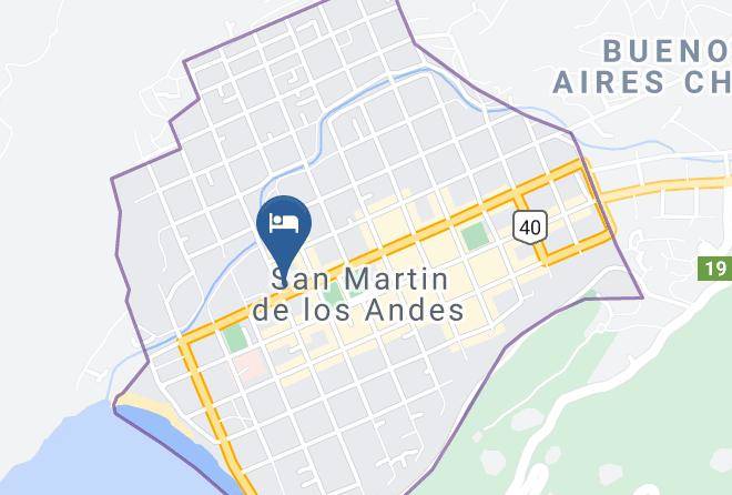 Lacar Department - Hotel Colonos Del Sur Maps