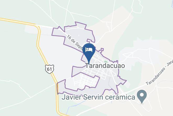 Tarandacuao - Hotel Colosio Maps