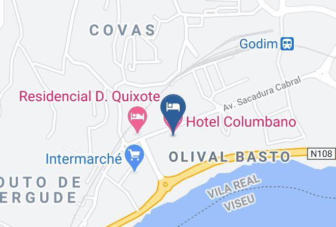 Hotel Columbano Map