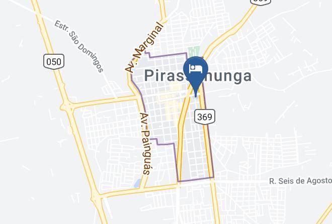 Piracununga - Hotel Columbia Palace Maps