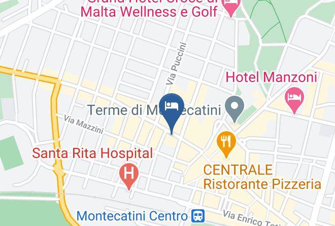 Pistoia - Hotel Columbia Wellness & Spa Maps