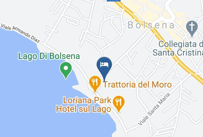 Viterbo - Hotel Columbus 4 Stelle Maps