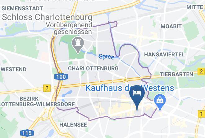 Stadt Berlin - Hotel Columbus Maps